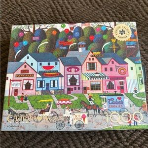 Colorful Village Puzzle